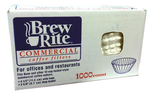 Brew Rite Filtro De Café,  Unidades