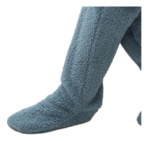 - Calentadores De Piernas De Felpa Legging Medias Calcetines