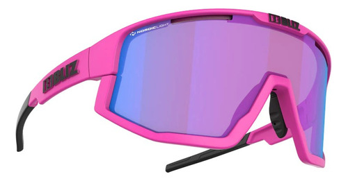 Gafas De Ciclismo Bliz Active Fusion Matt Pink Nordic Light Lente Rosa