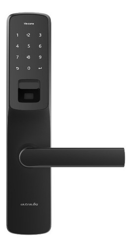 Cerradura Tekno Alpha Huella Bluetooth Clave Ul300 *cuotas* Negro