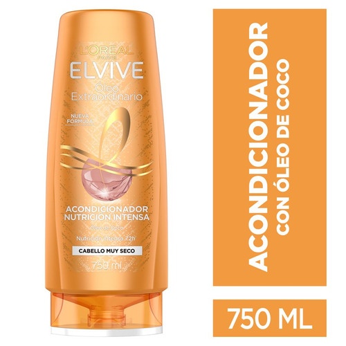 Acondicionador Elvive Óleo De Coco Para Cabello Seco - 750ml