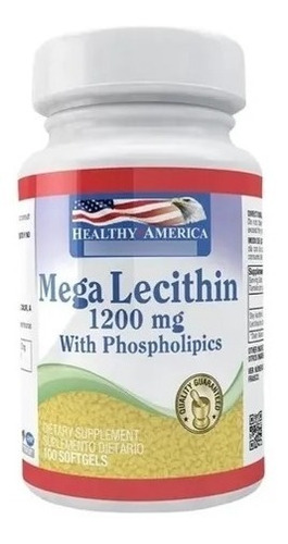 Mega Lecithin 1200mg 100 - Unidad a $480