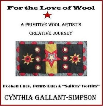 Libro For The Love Of Wool : A Primitive Wool Artist's Cr...