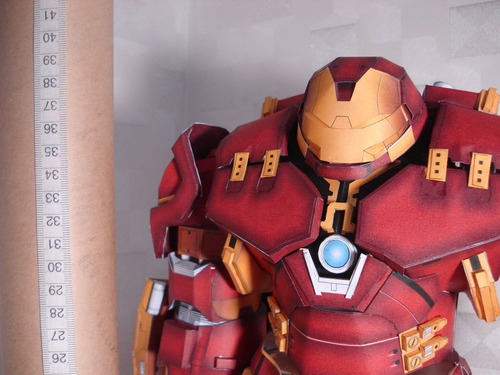 Hulkbuster Papercraft, Ironman De Papel Para Armar Modelismo