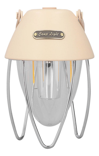 Linterna Led Recargable Para Acampar Con 3 Modos De Luz Para