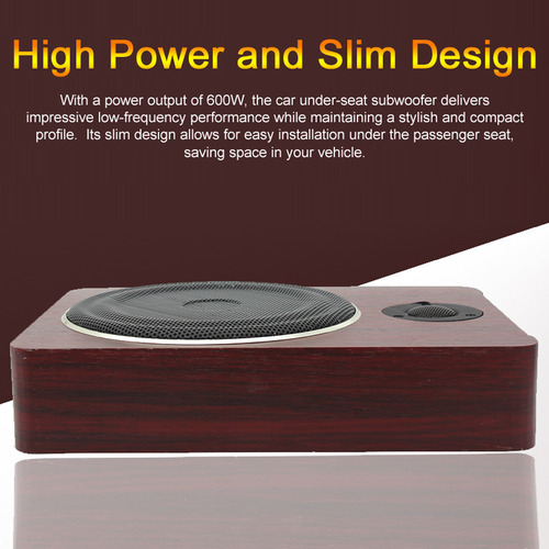 Subwoofer En Pulgadas. Subwoofer Con Sistema High Audio Car