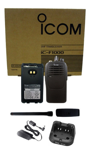 Icom Ic-f1000 01 5 Vatios 16 Canales Vhf 136-174mhz Radio De