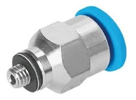 Racor Conector Rápido Recto Festo Qsm-m6-6 Mn 132600 (2 Pz)