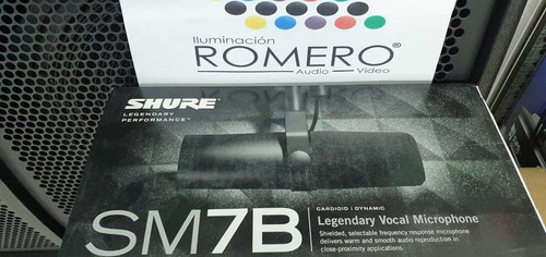 Micrófono Shure Sm7b