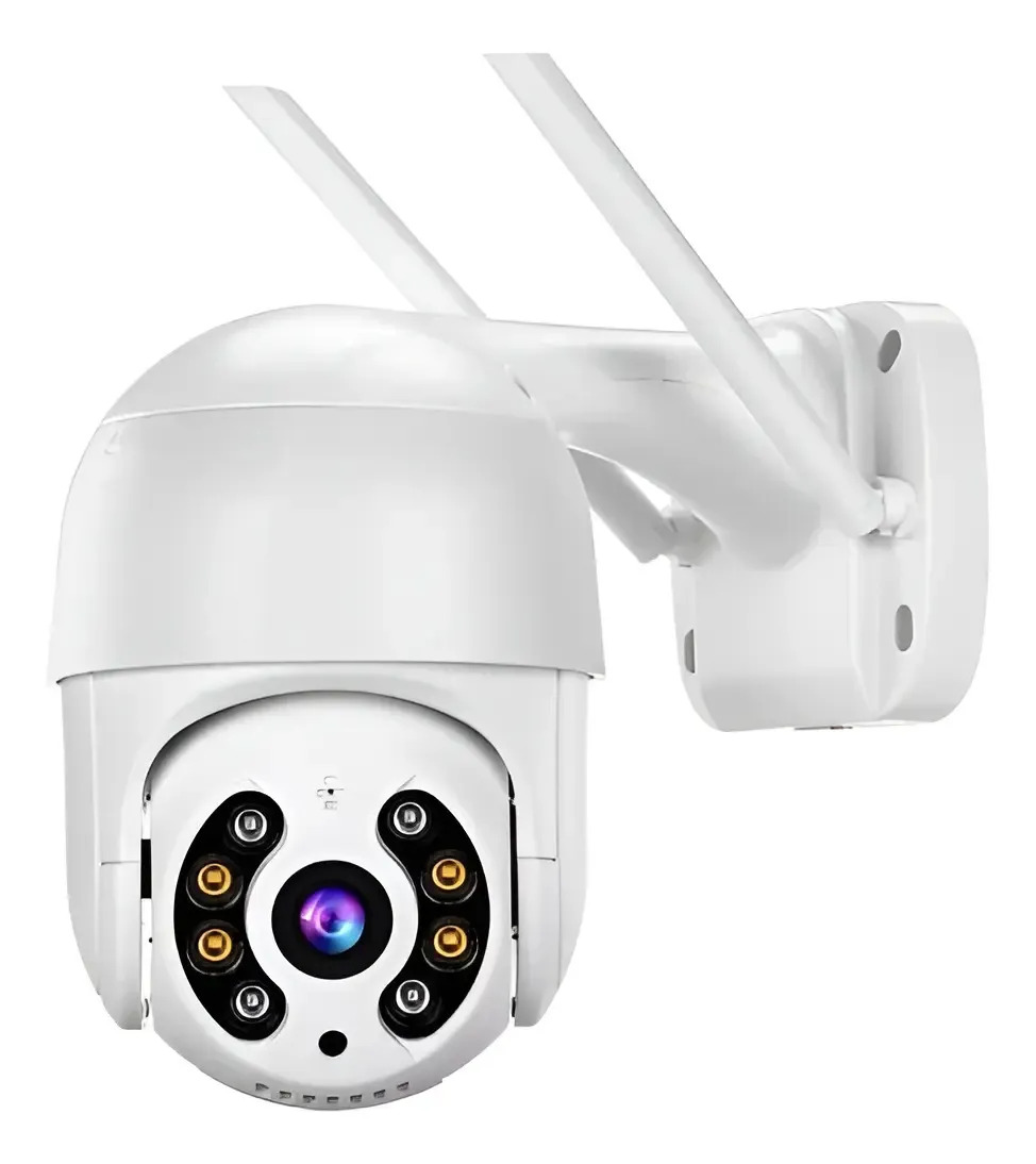 Câmera Segurança Wi-fi A8 App Yoosee Ip Speed Dome Branco