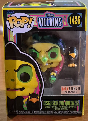 Funko Pop Disguised Evil Queen With Raven 1426 Boxlunch (Usado)