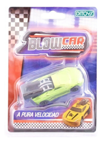 Auto A Fricción Blow Car Ditoys 2226 Color Multicolor