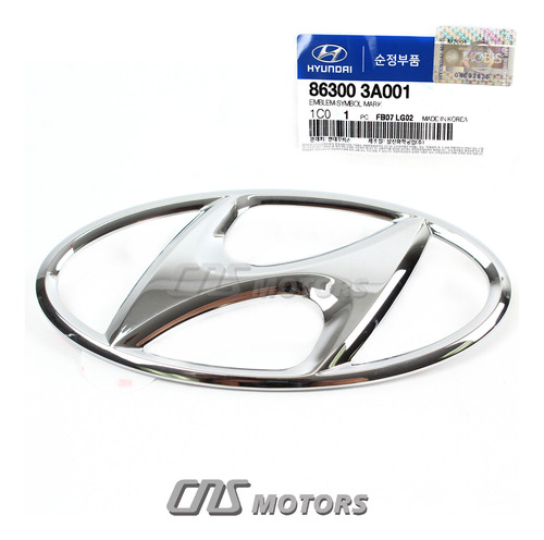 Front Grille Emblem For 2006-2011 Hyundai Accent  Elantr Ddf