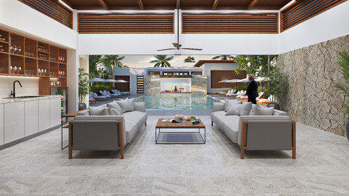 Imagen 9 de 9 de Villas Privadas 2hab Listos 2026 C/area Social, Cancha Tenis, Piscina, Parque Infantil, Bbq Y Mas En Bavaro - Punta Cana