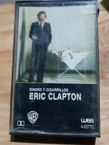 Eric Clapton Cassette Dinero Y Cigarrillos 7 A