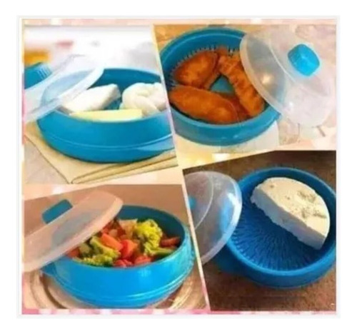 Conserva Quesos Con Charola Betterware 200ml 25x22x12cm