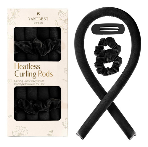 Yanibest Rizador De Pelo Sin Calor Para Dormir, Diadema La