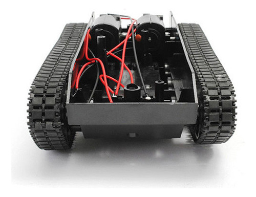 Kit De Chassi De Carro-tanque P Smart Robot Rubber Track Cra
