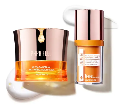 Papa feel skincare 5個セット Papa Feel Facial Cream 5a + Eyes 5d Retinol Duo Pack