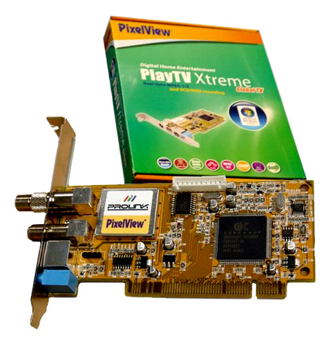 Placa De Captura Pixelview Playtv Xtreme Pci Vintage