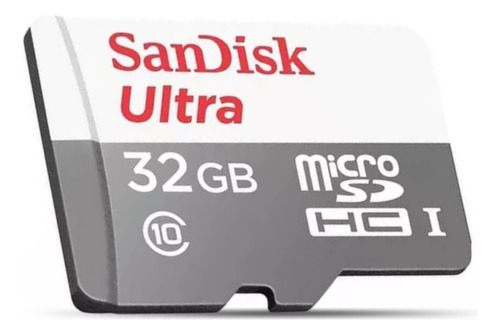 Memoria Sd 32gb Sandisk P/ Celular Tablet Camaras Wifi, Dron