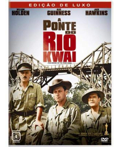 A Ponte Do Rio Kwai Dvd Edição De Luxo Rara
