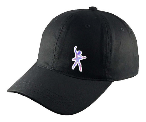 Gorra Clasica Algodón Negra Ballet Rr47