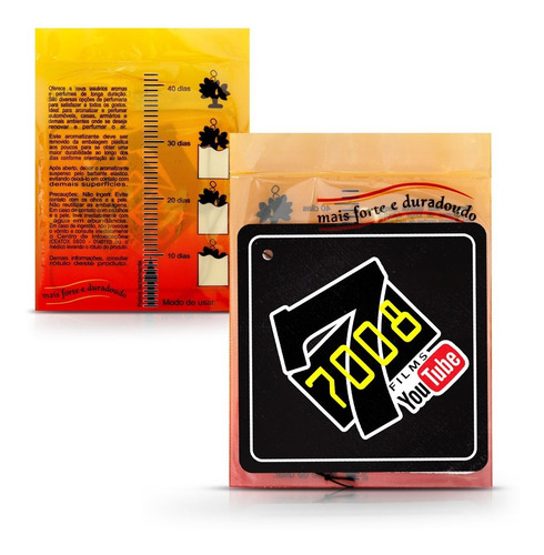 Imagem 2 de 4 de Cheirinho Automotivo Aromatizante 7008 Films Black Edition