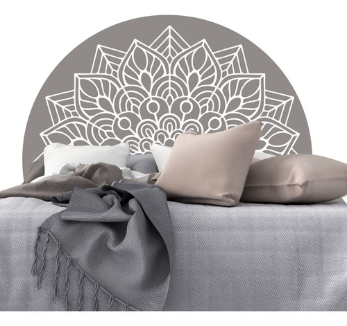 Vinilo Adhesivo Decorativo Para Pared Love Mandala Sticker 