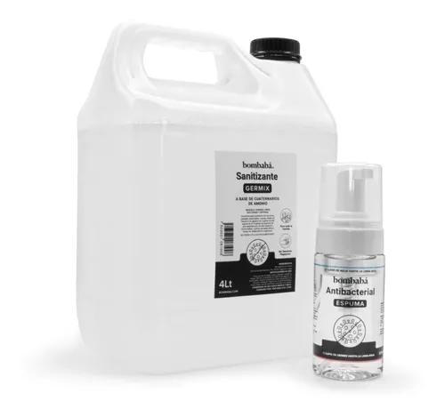 comprar Desinfectante Sanitizante Sales Cuaternarias De Amonio 4 Lt