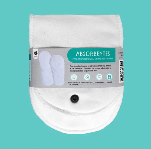 Absorbentes Repuestos P Pañal Ecologico Lavable Unitalla Ai2