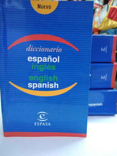 Diccionario Español Inglés Ed. Espasa