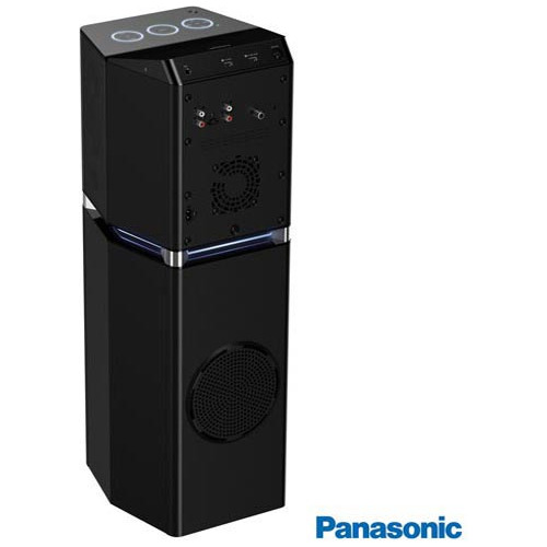 Torre Som Expandido Panasonic Bluetooth 1400w Sc-ua7lb-k 