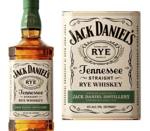 Jack Daniels Rye. 1 Litro. Ofertón! Envío Grátis.