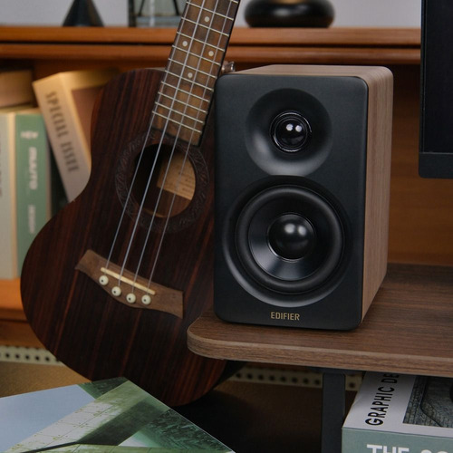 Monitor De Áudio Edifier M60 66w Rms - Madeira