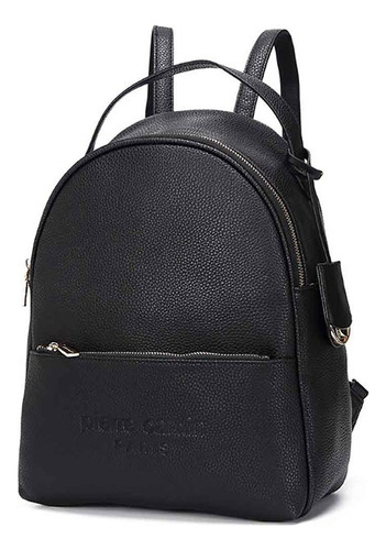 Mochila Cartera De Mujer Pierre Cardin Simil Cuero -