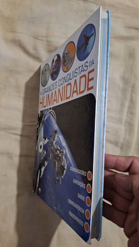 Livro As Grandes Conquistas Da Humanidade Capa Dura Editora Klick (Recondicionado)