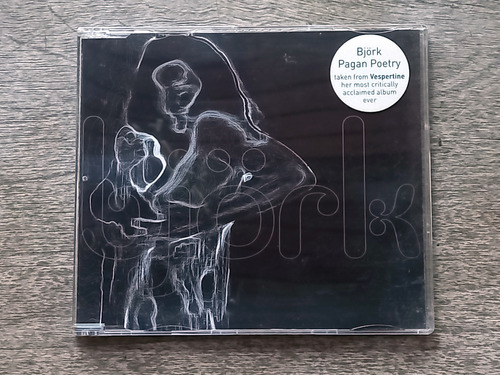 Cd Björk - Pagan Poetry (2001) Uk R10