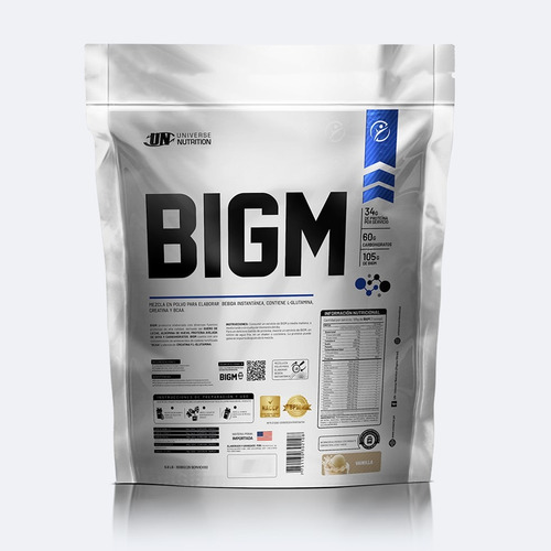 Proteina Bigm 3kg Ganador De Masa Muscular - Tienda Fisica