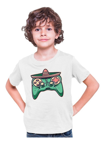 Playera Frases Mexicanas - Niño - México - Gamer Mexico