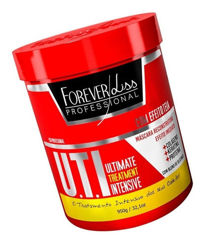 Máscara Forever Liss Uti Reconstrutora 950g