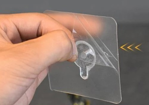 Pack 12 Perchas Pared Adhesivo Fuerte Transparente Colgar