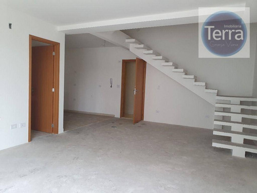 Imagem 6 de 27 de Apartamento Duplex Com 2 Suítes À Venda - Costa Do Marfim - Granja Viana - Ad0003