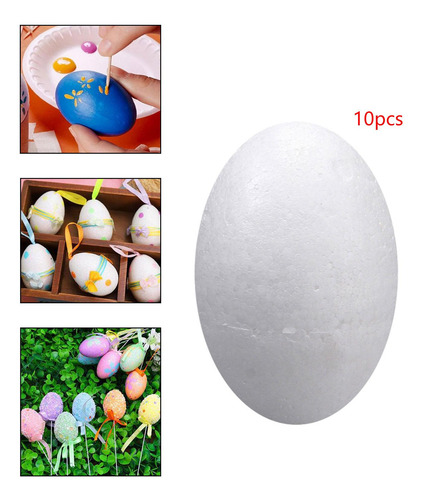 Huevos De Espuma Huevos De Poliestireno En 10pcs Los 20cm