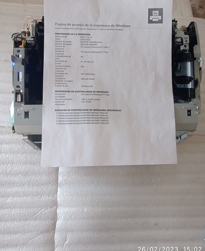 Solenoide Impresora Hp P1102w Funcional (Usado)