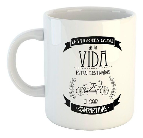 Taza De Ceramica Frase Las Mejores Cosas De La Vida