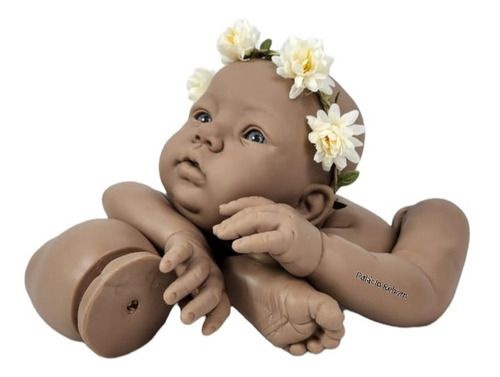 Kit Bebê Reborn Abigail + Corpo + Olhos Direto Da Fábrica