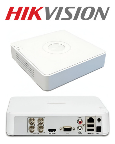 Dvr Hikvision Turbo Hd 4 Canales Tvi Ahd Ds-7104hghi-f1 P2p