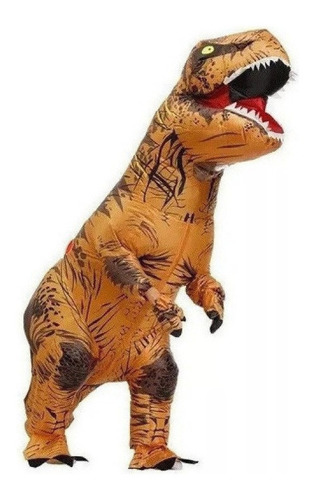 Traje De Dinossauro Inflável Para Adultos Do Jurassicpark