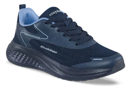 Tenis Running Nictel Azul O-azul Para Mujer Croydon